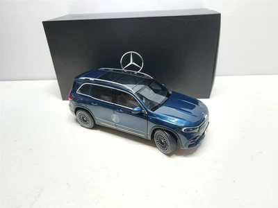 Mercedes-Benz EQB H243 Blu Denim del 2021 - 1/18 NZG - Immagine 1 di 4