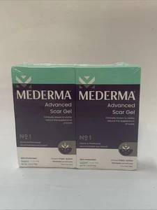 2x Mederma Advanced Scar Gel 1.76oz 50g (100g Total) Exp 6/25 - Photo 1/5