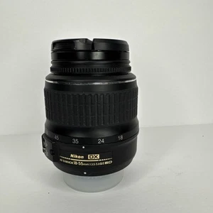 Nikon AF-S DX Nikkor ED 18-55mm 1:3.5-5.6GII w-Front/Rear Lens Caps - Picture 1 of 10