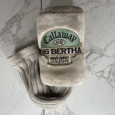 Callaway Golf BIG BERTHA War Bird Suela Placa Cabeza Cubierta Cielo Madera B11 Foto 1 de 3