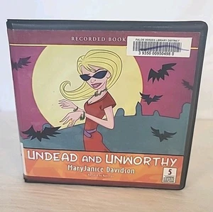 Undead and Unworthy by MaryJanice Davidson Audiobook On 5 CDs EX-LIBRARY 2008 - Picture 1 of 10