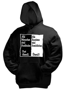 ALLE MENSCHEN SIND AUSLÄNDER. ALLE RASSISTEN SIND ARSCHLÖCHER. ÜBERALL! Kapu - Picture 1 of 1