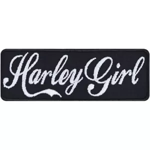 Lady Biker Aufnäher: HARLEY GIRL Aufbügler Cruiser Patch/Applikation - Bild 1 von 4