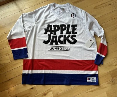 NWT 3XL Apple Jacks Esports Arena Sponsored Jersey Hockey CHAMPION - Image 1 of 4