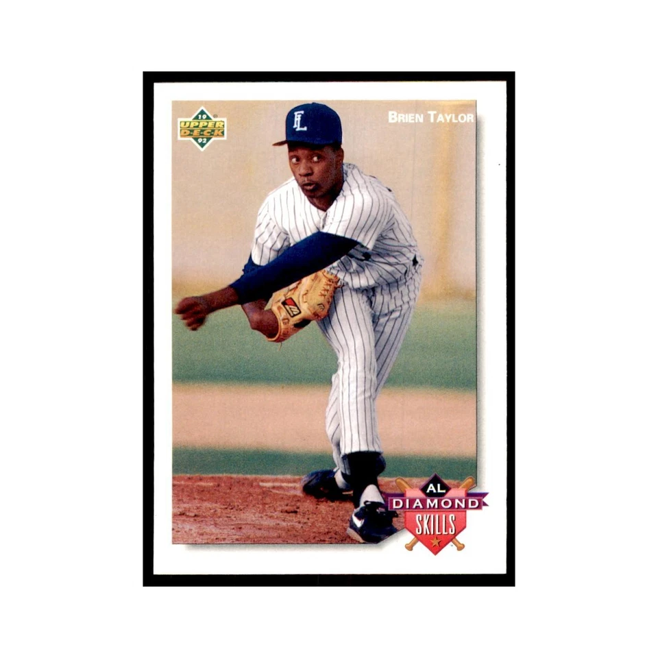 Brien Taylor 1992 Upper Deck Minor League #57 Baseball Cards Baseball Card NM - Image 1 of 3