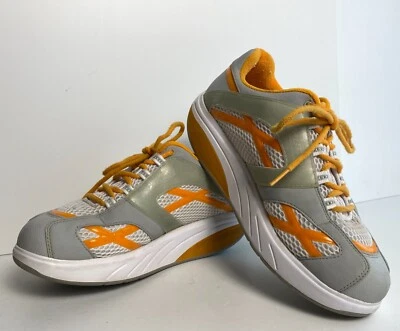MBT Zapatos Para Mujer 10 M. Caminar Naranja Calzado Fisiológico Mejoradores de Postura Foto 1 de 4