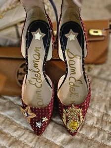 sam edelman heels Tabby 2 Sz 6 - Picture 1 of 6