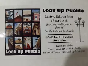 Look Up Pueblo Limited Edition Print Pueblo,CO 2012 New! - Picture 1 of 3
