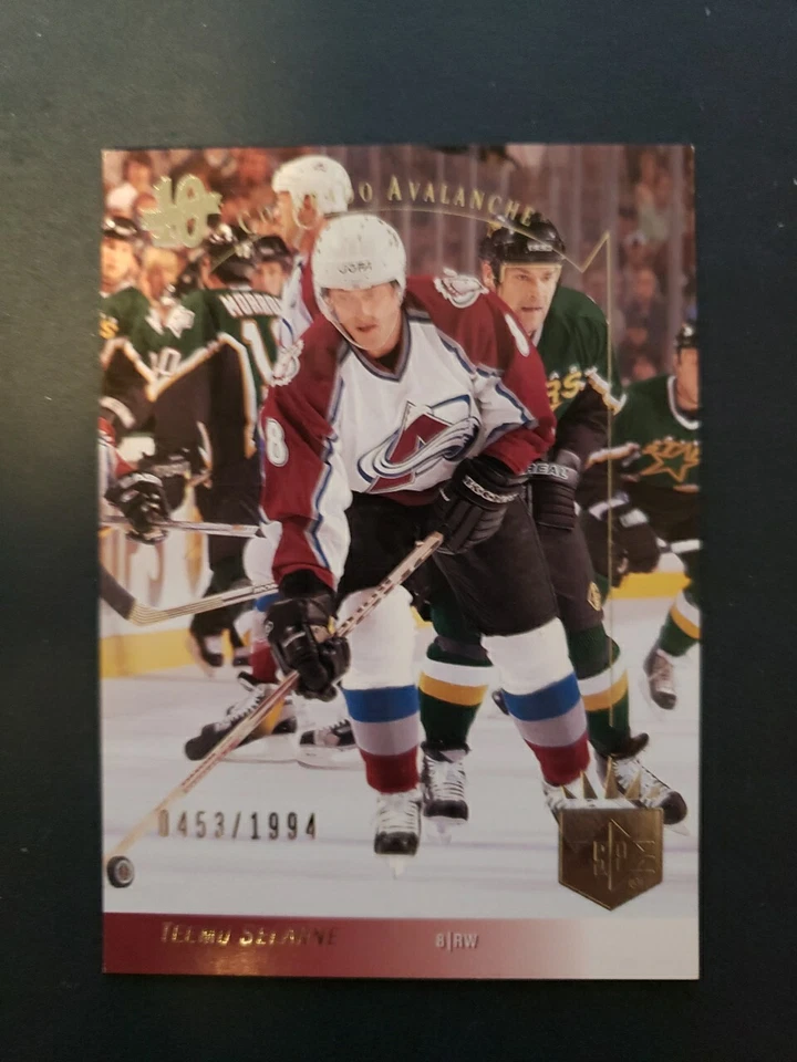 2003-04 SP Authentic 10th Anniversary #SP5 Teemu Selanne /1994 - Image 1 of 2