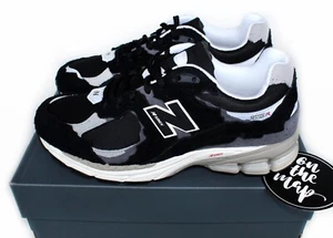 New Balance 2002R Paquete de Protección Negro Gris Reino Unido 4 EE. UU. 4,5 W6 EUR 37 M2002RDJ Nuevo - Imagen 1 de 12