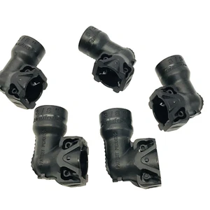 LOTE DE 5 CONECTORES PUSH-IN REGULAR INTEGRALES RAUFOSS® 90395305 ABC 3/8" 90º - Imagen 1 de 8