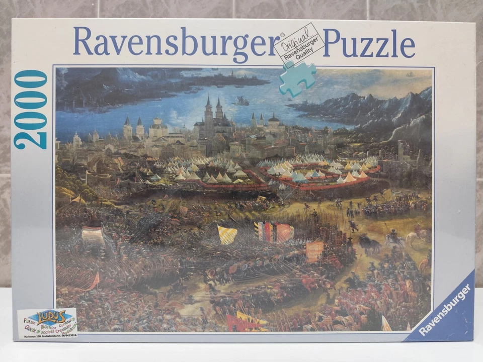 Ravensburger 2000 Puzzle Alexander battle detail Town and camp 1529 - Imagen 1 de 4