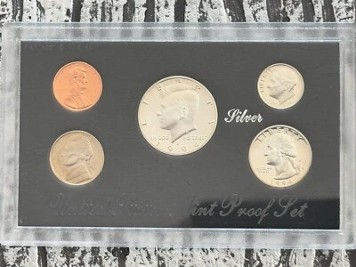 1-Owner 1994 S Silver Proof Set U.S. Mint Original Government Packaging OGP COA - Image 1 of 4