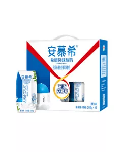 伊利 安慕希酸奶 原味/香草味/草莓味/蓝莓味 12 Bottles/ 1 Box 整箱 - Picture 1 of 3