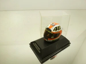 MINICHAMPS 46 ROSSI AGV HELMET MOTOGP MUGELLO 2002 1:8 - GOOD IN SHOWCASE - 156 - Picture 1 of 7