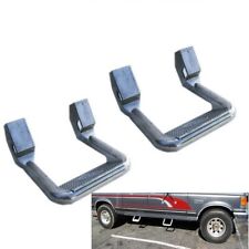 2PCS Universal Fit For Truck/SUV/Pickup Silver Aluminum Side Step Nerf Bars Pair