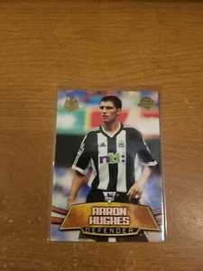 2002 TOPPS PREMIER GOLD SOCCER #NU7 AARON HUGHES NEWCASTLE UNITED - Picture 1 of 2