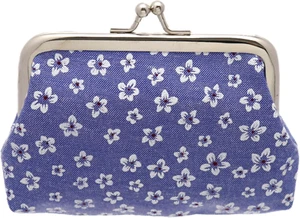 Coin Purse Vintage Bag Lock Wallet Buckle Kiss Lock Change Purse Change Holder W - Picture 1 of 12
