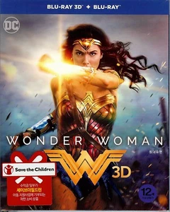 Wonder Woman 2-Disc Limited Edition 3D Amaray w/Slip & Cards (Region Free Korea) - Picture 1 of 2