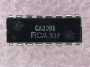 CA3081 RCA Trans Array GP BJT NPN 16-Pin PDIP 2 PIECES - Picture 1 of 2