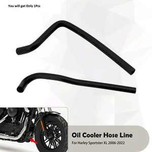 Motorcycle Oil Cooler Tube Oil Drain Hose Line For Harley Sportster XL 883 Iron - Bild 1 von 6