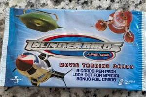 Thunderbirds Movie Trading Card 4 Sealed Packs Bill Paxton Vanessa Hudgen NEW - Picture 1 of 3