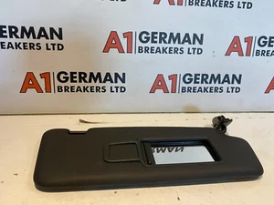 VISIERA PARASOLE ANTERIORE GUIDATORE ORIGINALE 13-19 AUDI A3 S3 8V NERO 8V0857552 - Foto 1 di 1