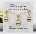Yellow Gold Bridal Set | Bridesmaid Gift | Bridesmaid Proposal | Bridal Jewelry
