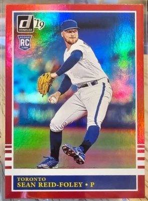 2019 Donruss Holo Red Sean Reid-Foley RC #219 Toronto Blue Jays - Image 1 of 2