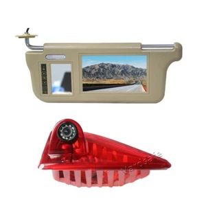 Rear View Mirror Monitor Reverse Camera for Opel Vauxhall Movano / Nissan NV400 - Picture 1 of 7