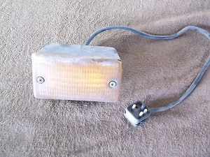 Mercedes under bumper W107 Front Left Right Turn Signal Blinker Light R107 chip - Bild 1 von 7