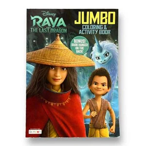 NEW! Disney Raya and the Last Dragon Coloring Book - Imagen 1 de 1