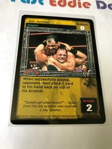 WWE COMIC IMAGES 2002 KURT ANGLE CHRIS BENOIT RAW DEAL CARD 022/160 V2.0 - Picture 1 of 2