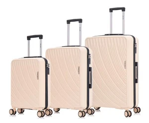 Large Suitcase 4 Wheel Medium Lightweight Luggage ABS Hard Shell Cabin Case - Picture 1 of 78