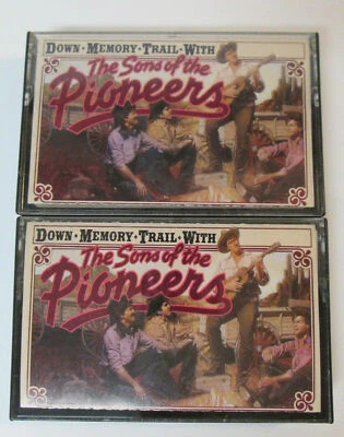 Down Memory Trail With The Sons of the Pioneers 2 & 4  cassettes Readers Digest - Imagem 1 de 4