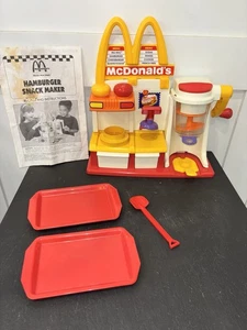 🔥Vintage 1993 McDonalds Happy Meal Magic Hamburger Snack Maker mit Anleitung - Bild 1 von 24