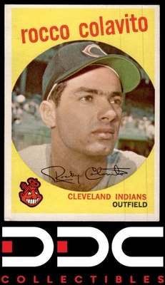 1959 Topps #420 Rocco Colavito - Image 1 of 2