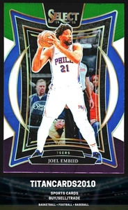 Joel Embiid 2024-25 Panini Select Tri-Color Prizm Philadelphia 76ers #6 - Picture 1 of 2