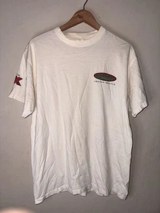 Vintage Don Equis Bier T-Shirt Herren Größe Small weiß 21,5 x 28  - Bild 1 von 9