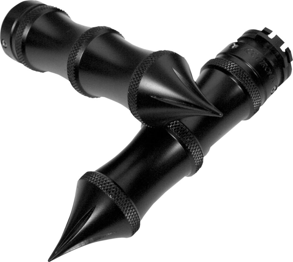 Empuñaduras personalizadas Accutronix GR100-LB — Tribal 02-19 Harley 1200 Custom EFI XLC Foto 1 de 1