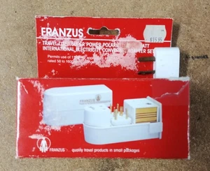Adaptador de Electricidad Internacional Franzus MK-1600 Travel Lite - Hecho en EE. UU. + 1 extra - Imagen 1 de 5