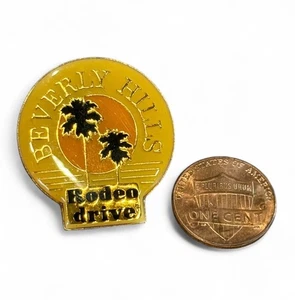 Beverly Hills Rodeo Drive Vintage Pin Hutnadel - Bild 1 von 3