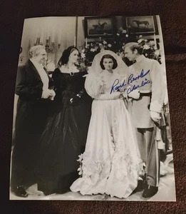 Rand Brooks Authentic Signed BW 11x14 Glossy Photo Gone With The Wind (B) COA - Picture 1 of 2