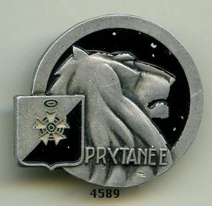 Abzeichen, PRYTANEE (rund, schwarz lackierter Hintergrund, bemalt) - Bild 1 von 1