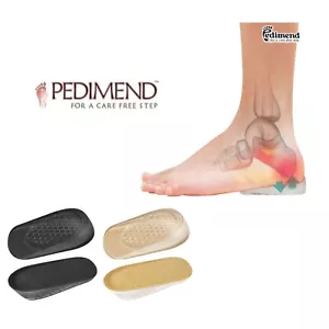 2PCS Unisex Height Increasing Insoles – Comfortable Gel Heel Cups For Sports - Picture 1 of 12