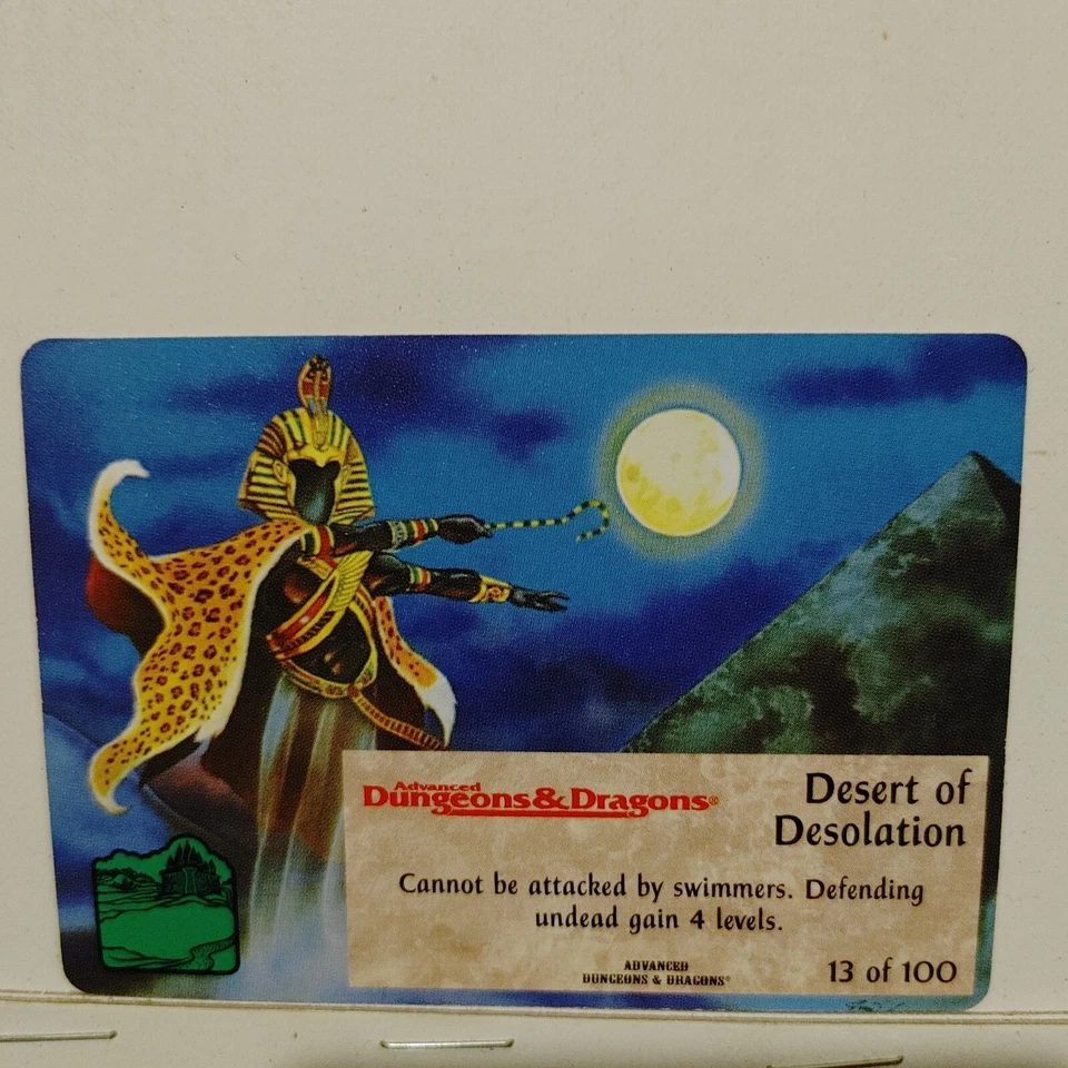 DESERT OF DESOLATION ---SPELLFIRE CCG --- RUNES & RUINS --- NM - Image 1 of 1