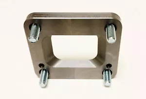 T3 to T4 Single Port Non Divided Turbo Adapter Flange for Cummins HX35 HX40 - Bild 1 von 3