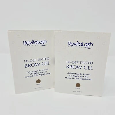 GEL DE CEJAS TINTADO DE ALTA DEFINICIÓN REVITALASH - Marrón suave 3 ml / 0,101 fl oz muestras 2x Foto 1 de 4