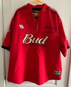 Chase Authentics Drivers Line Shirt Mens XXL Dale Earnhardt Jr Bud 8 Red Nascar - Picture 1 of 15