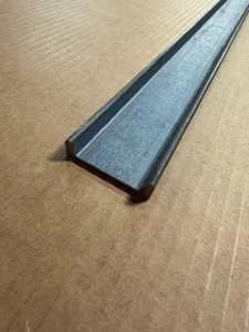1/8" x 1/2" x 2" Steel Channel x 3" Length, A36 Steel - Picture 1 of 3